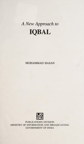 A new approach to Iqbal