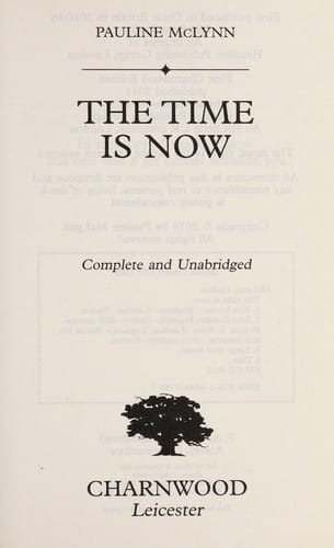 The time is now