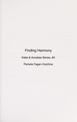 Finding harmony