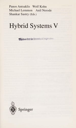 Hybrid systems V