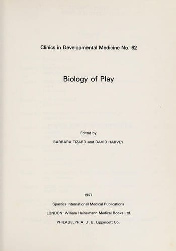 Biology of play