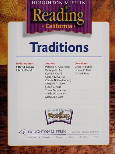 Houghton Mifflin reading