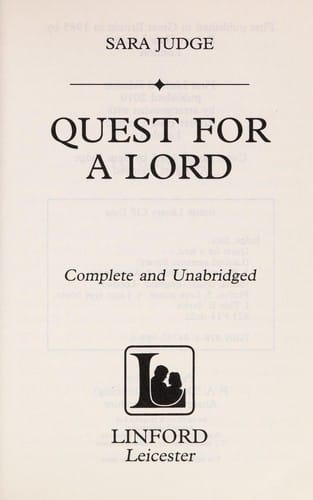 Quest for a lord