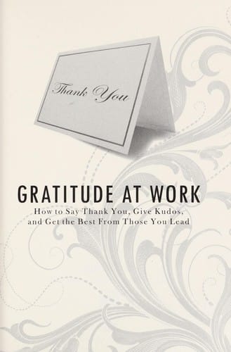 Gratitude at work