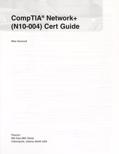CompTIA Network+ (N10-004) cert guide