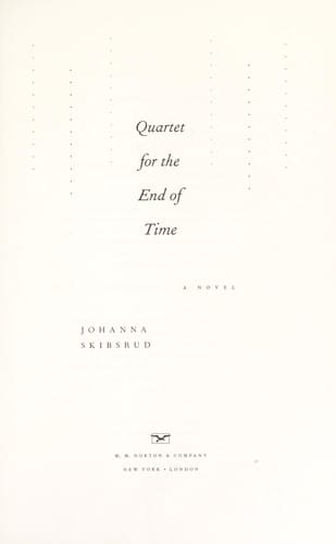 Quartet for the end of time