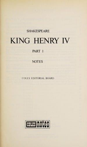 King Henry IV part 1
