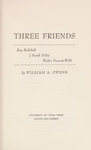 Three friends