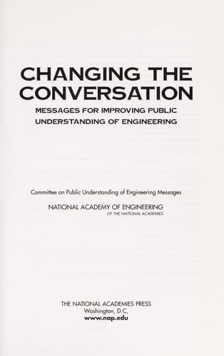 Changing the conversation