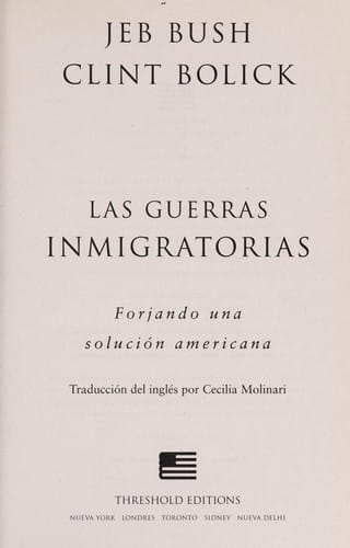 Las guerras inmigratorias