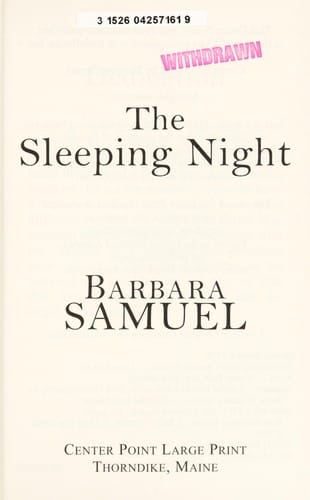 The sleeping night