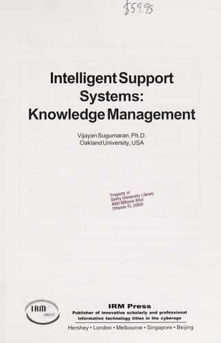 Intelligent support systems