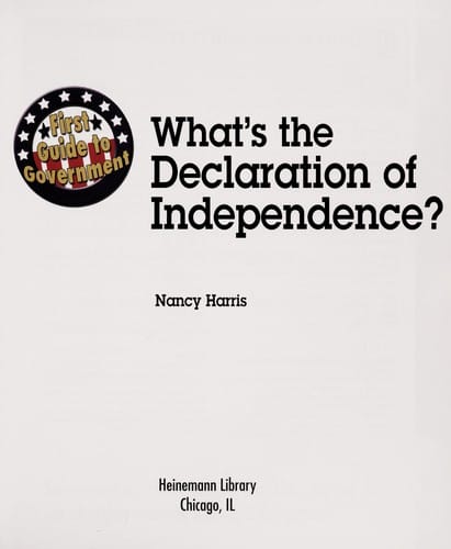 What's the Declaration of Independence?