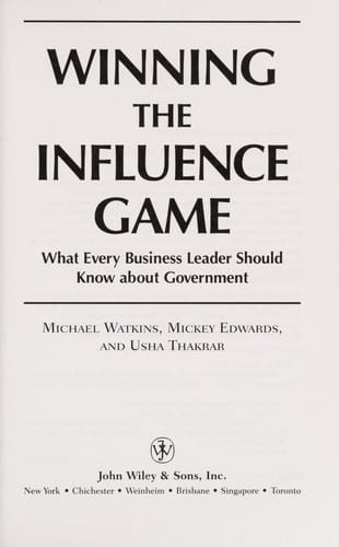 Winning the Influence Game
