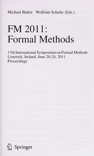 FM 2011: Formal Methods