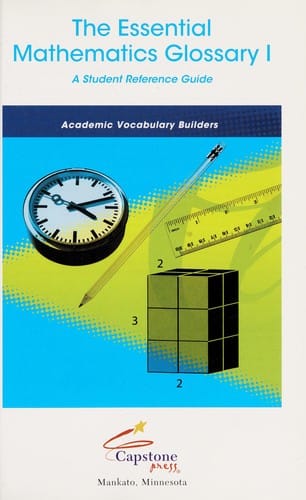 The essential mathematics glossary I