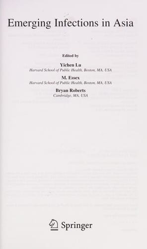 Emerging infections in Asia