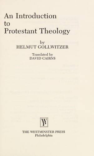 An introduction to Protestant theology