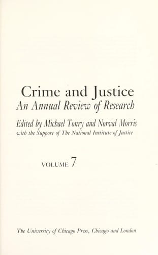 Crime and justice