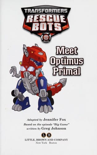 Meet Optimus Primal