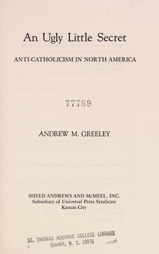 An ugly little secret