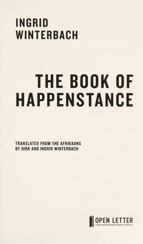 The book of happenstance
