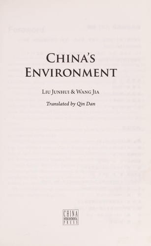 China's environment