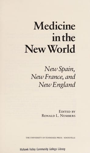 Medicine in the New World