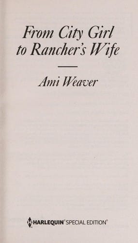 From city girl to rancher's wife