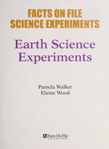 Earth science experiments