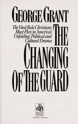 The changing of the guard