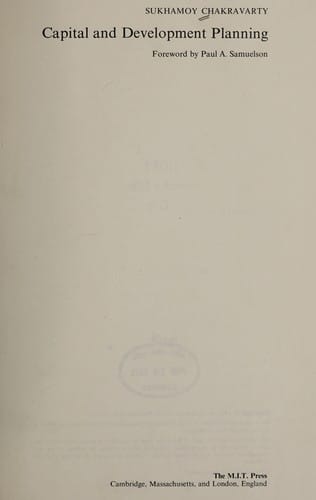 Capital and development planning