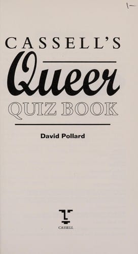 Cassell's Queer Quiz Book
