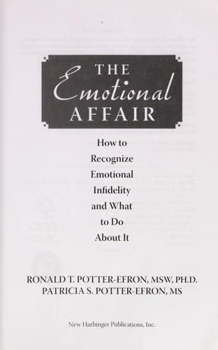 The emotional affair