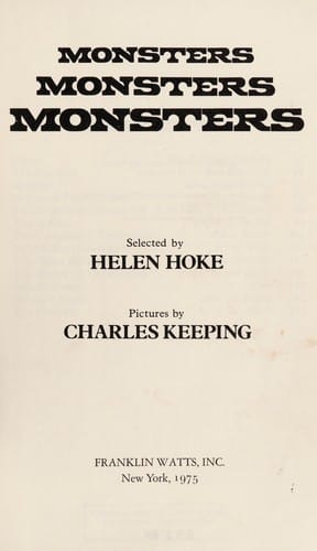 Monsters, monsters, monsters