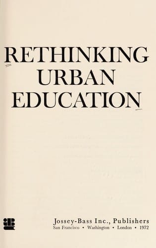 Rethinking urban education