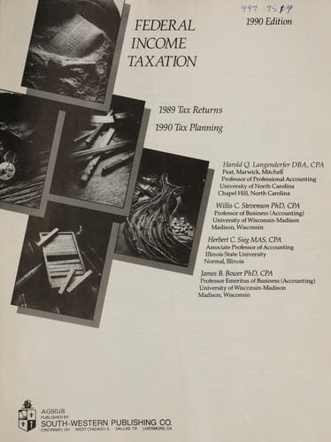 Federal income taxation