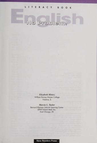 English -- no problem!