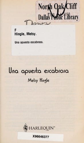 Una apuesta escabrosa