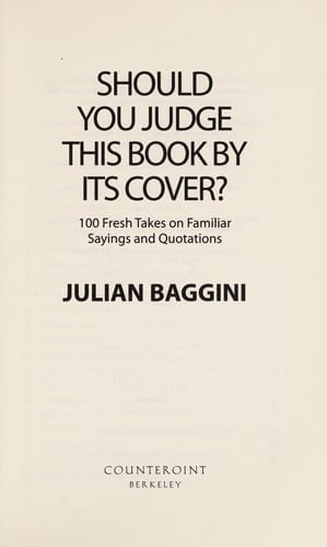 Should you judge this book by its cover?
