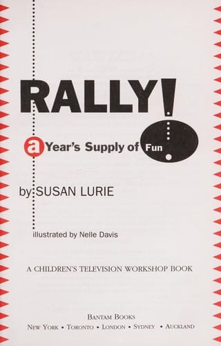 Rally! A year's supply of fun!