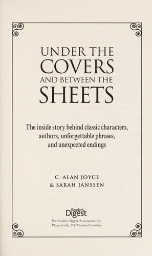 Under the covers and between the sheets