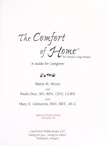 The comfort of home for chronic lung disease