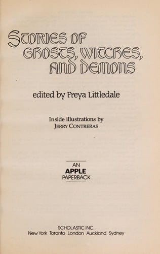 Stories of ghosts, witches, and demons