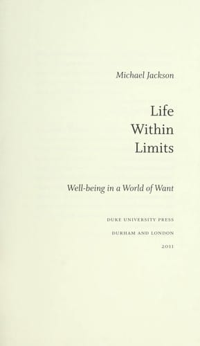 Life within limits