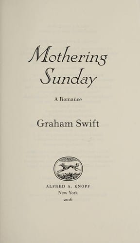 Mothering Sunday