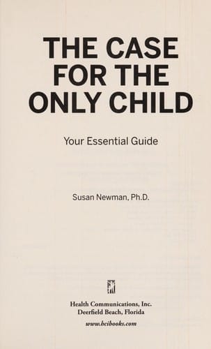 The case for the only child