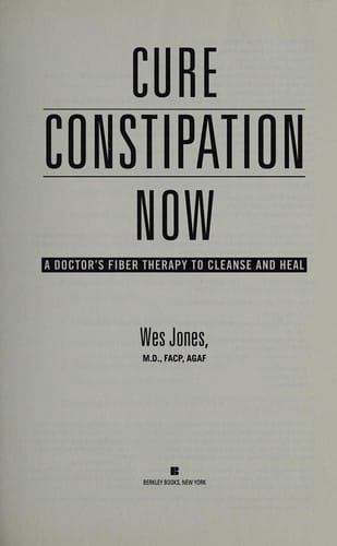 Cure constipation now