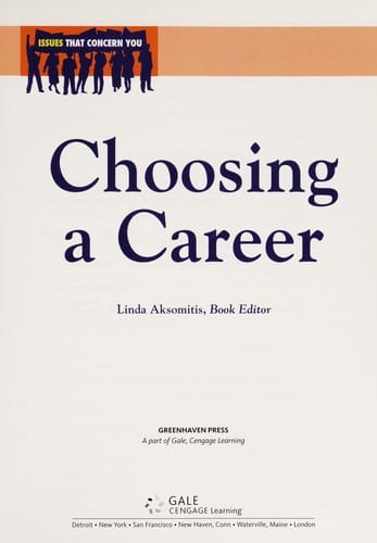 Choosing a career