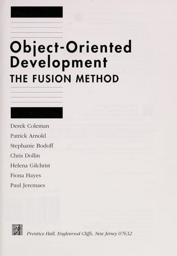Object-oriented development